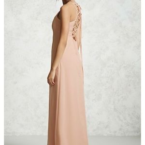 Medium floor length dress